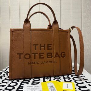 Marc Jacobs The Tote - Medium - Argan Oil - Leather